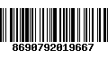 Código de Barras 8690792019667