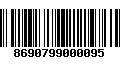 Código de Barras 8690799000095