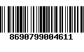 Código de Barras 8690799004611