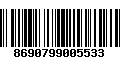 Código de Barras 8690799005533