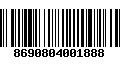 Código de Barras 8690804001888