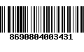 Código de Barras 8690804003431