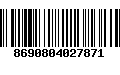 Código de Barras 8690804027871