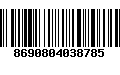 Código de Barras 8690804038785