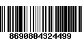 Código de Barras 8690804324499