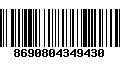 Código de Barras 8690804349430