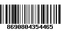 Código de Barras 8690804354465