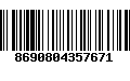 Código de Barras 8690804357671