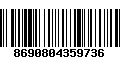 Código de Barras 8690804359736