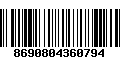 Código de Barras 8690804360794