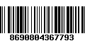 Código de Barras 8690804367793