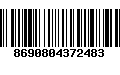 Código de Barras 8690804372483