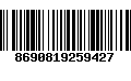 Código de Barras 8690819259427