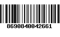 Código de Barras 8690840042661