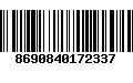 Código de Barras 8690840172337