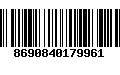 Código de Barras 8690840179961