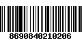 Código de Barras 8690840210206