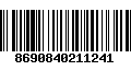 Código de Barras 8690840211241