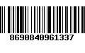 Código de Barras 8690840961337