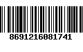 Código de Barras 8691216081741