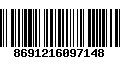 Código de Barras 8691216097148