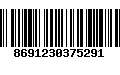 Código de Barras 8691230375291