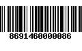 Código de Barras 8691460000086