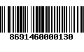 Código de Barras 8691460000130