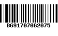 Código de Barras 8691707062075