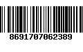 Código de Barras 8691707062389