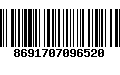 Código de Barras 8691707096520