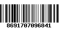 Código de Barras 8691707096841