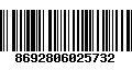 Código de Barras 8692806025732