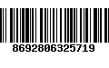 Código de Barras 8692806325719