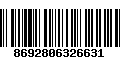 Código de Barras 8692806326631