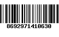 Código de Barras 8692971410630