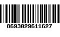 Código de Barras 8693029611627