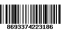 Código de Barras 8693374223186