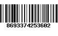 Código de Barras 8693374253602