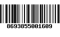 Código de Barras 8693855001609