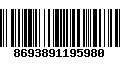 Código de Barras 8693891195980