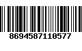 Código de Barras 8694587110577