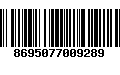 Código de Barras 8695077009289