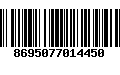 Código de Barras 8695077014450