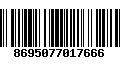 Código de Barras 8695077017666