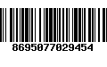 Código de Barras 8695077029454