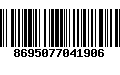 Código de Barras 8695077041906