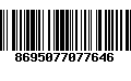 Código de Barras 8695077077646