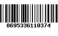 Código de Barras 8695336110374