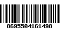 Código de Barras 8695504161498